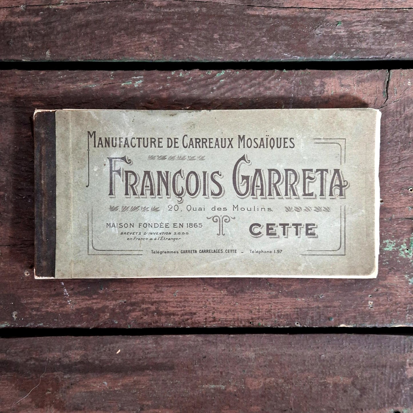 catalogue carreaux mosaiques francois garreta cette