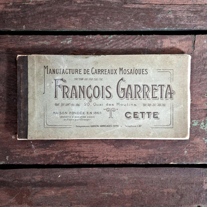 catalogue carreaux mosaiques francois garreta cette