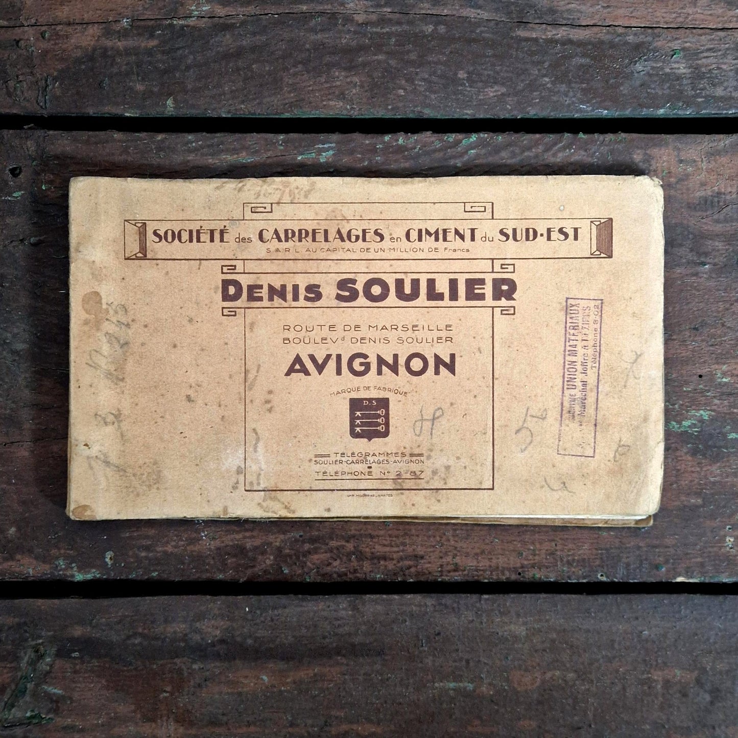 catalogue carrelages ciment denis soulier avignon