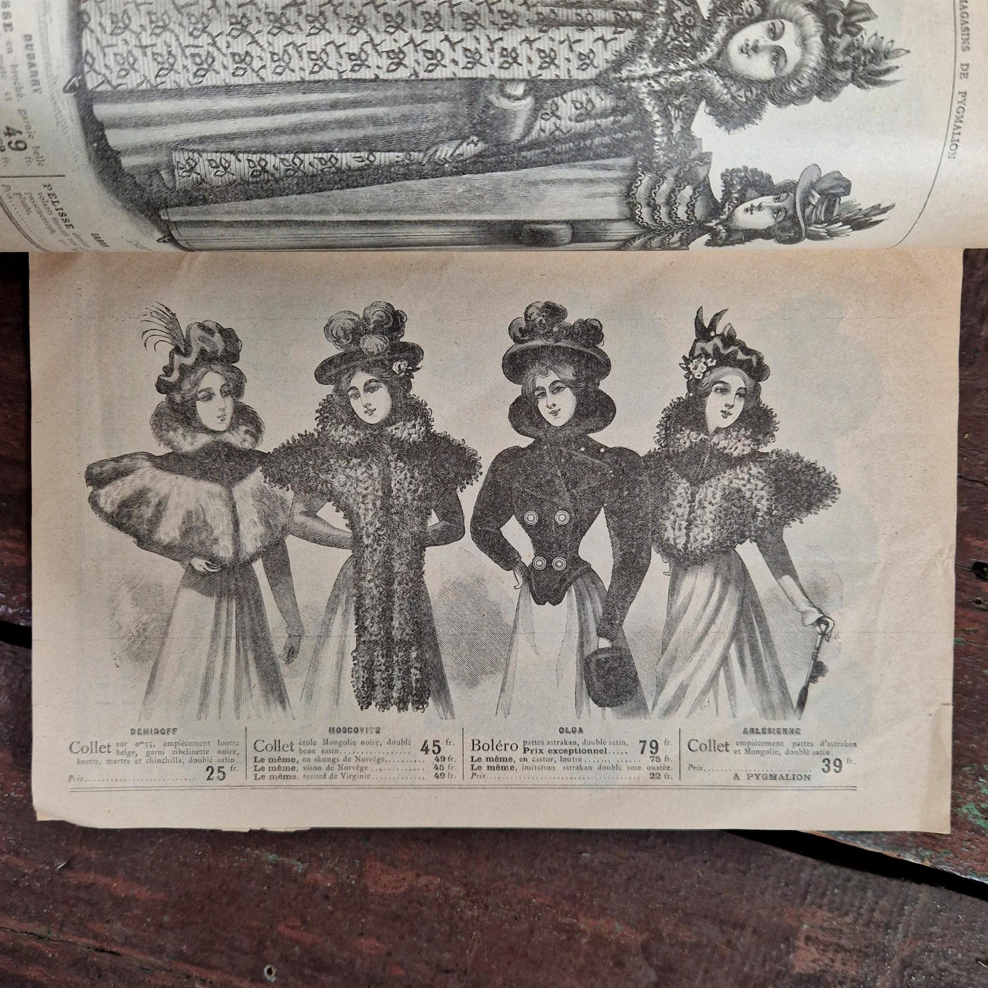 catalogue de mode hiver 1900 paris