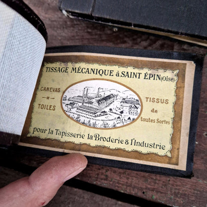 catalogue echantillons toile broderie