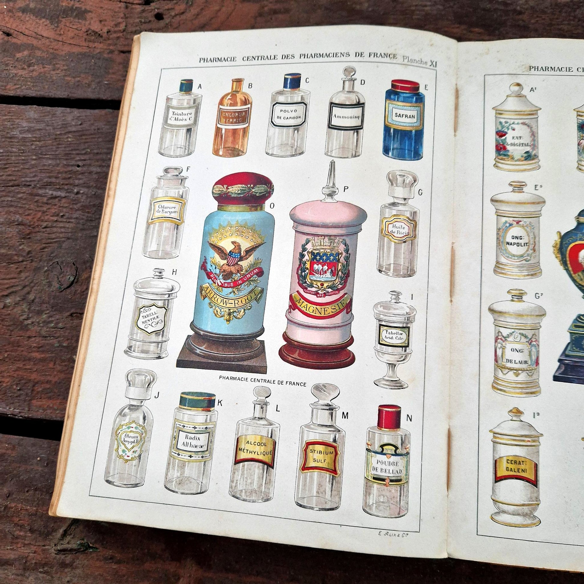 catalogue étiquettes pharmacie anciennes