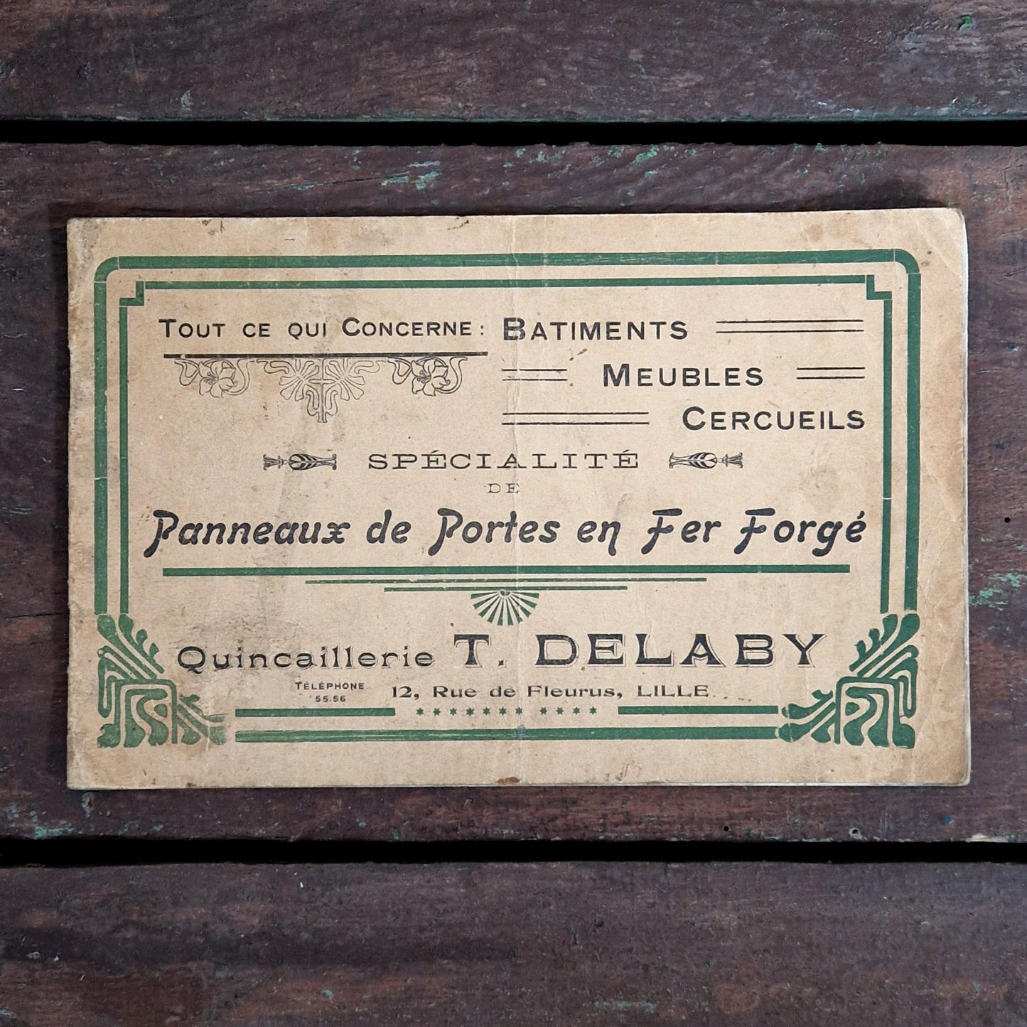 catalogue ferronnerie delaby lille