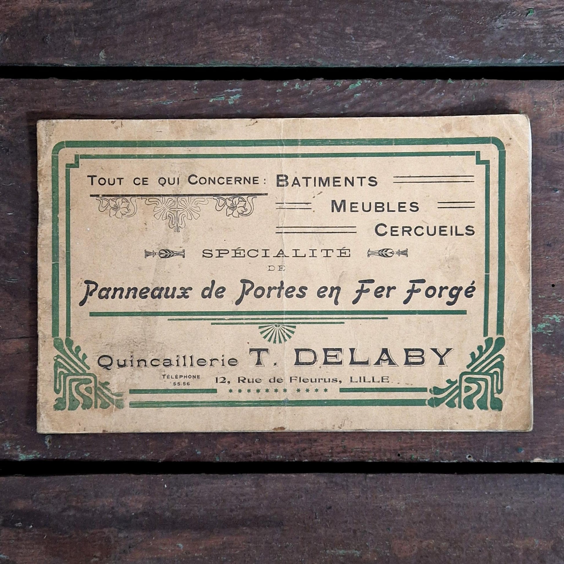 catalogue ferronnerie delaby lille