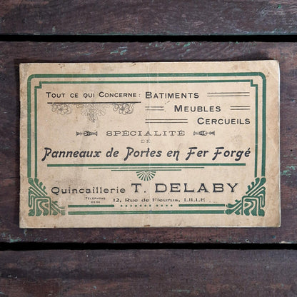 catalogue ferronnerie delaby lille