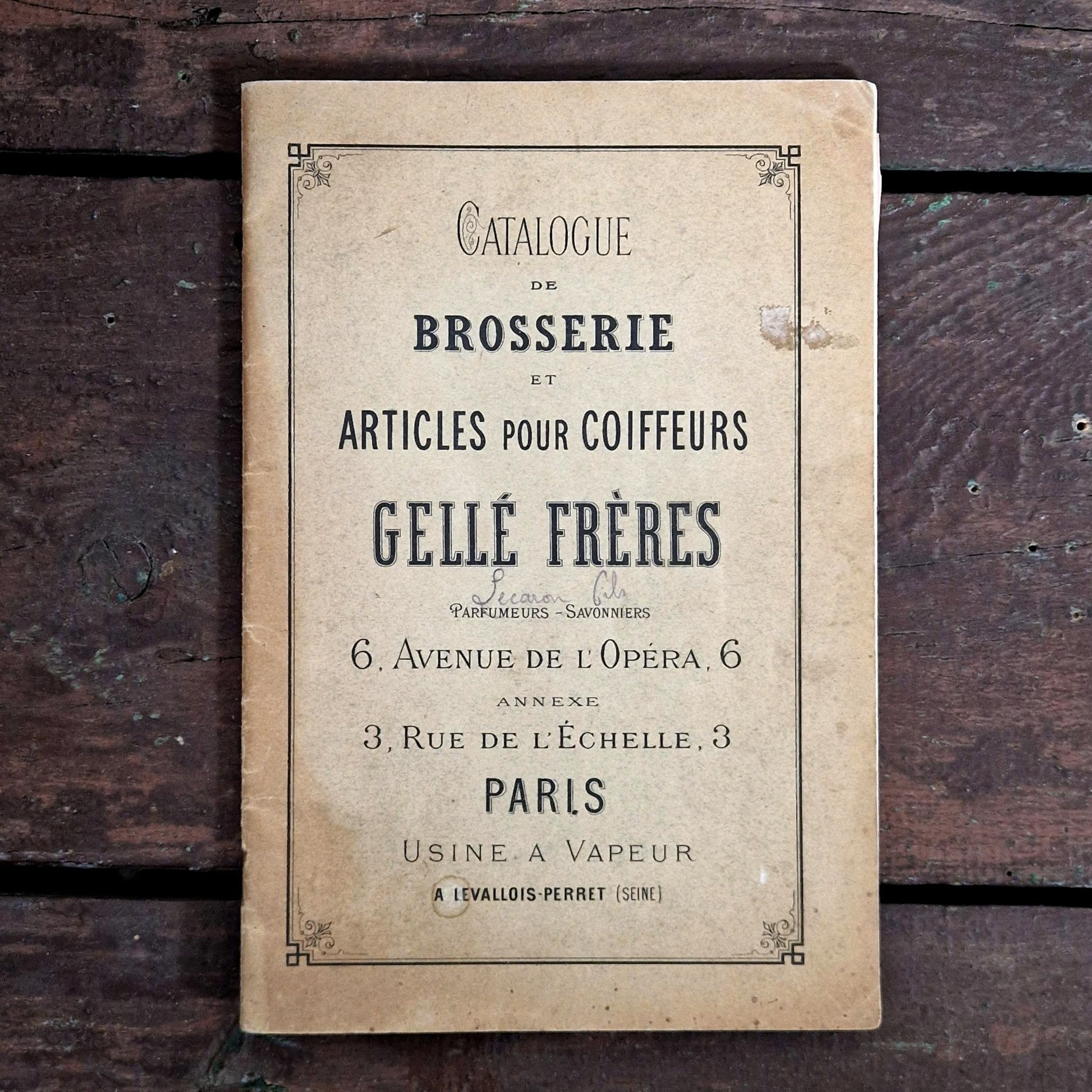 catalogue gelle freres coiffeur paris