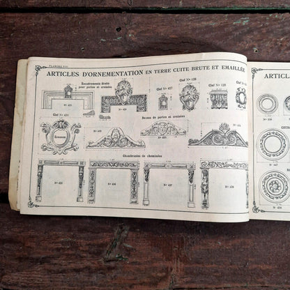 catalogue ornements architecture art nouveau