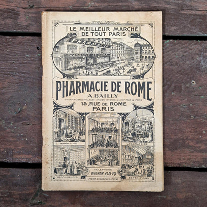 catalogue pharmacie de rome paris 1915
