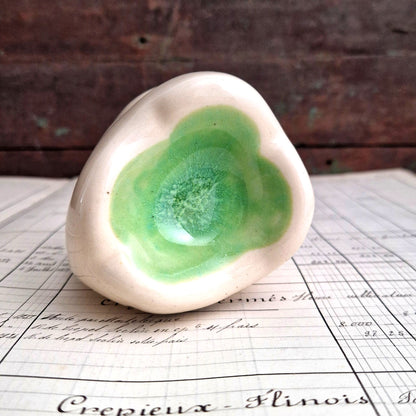 cendrier céramique forme dent