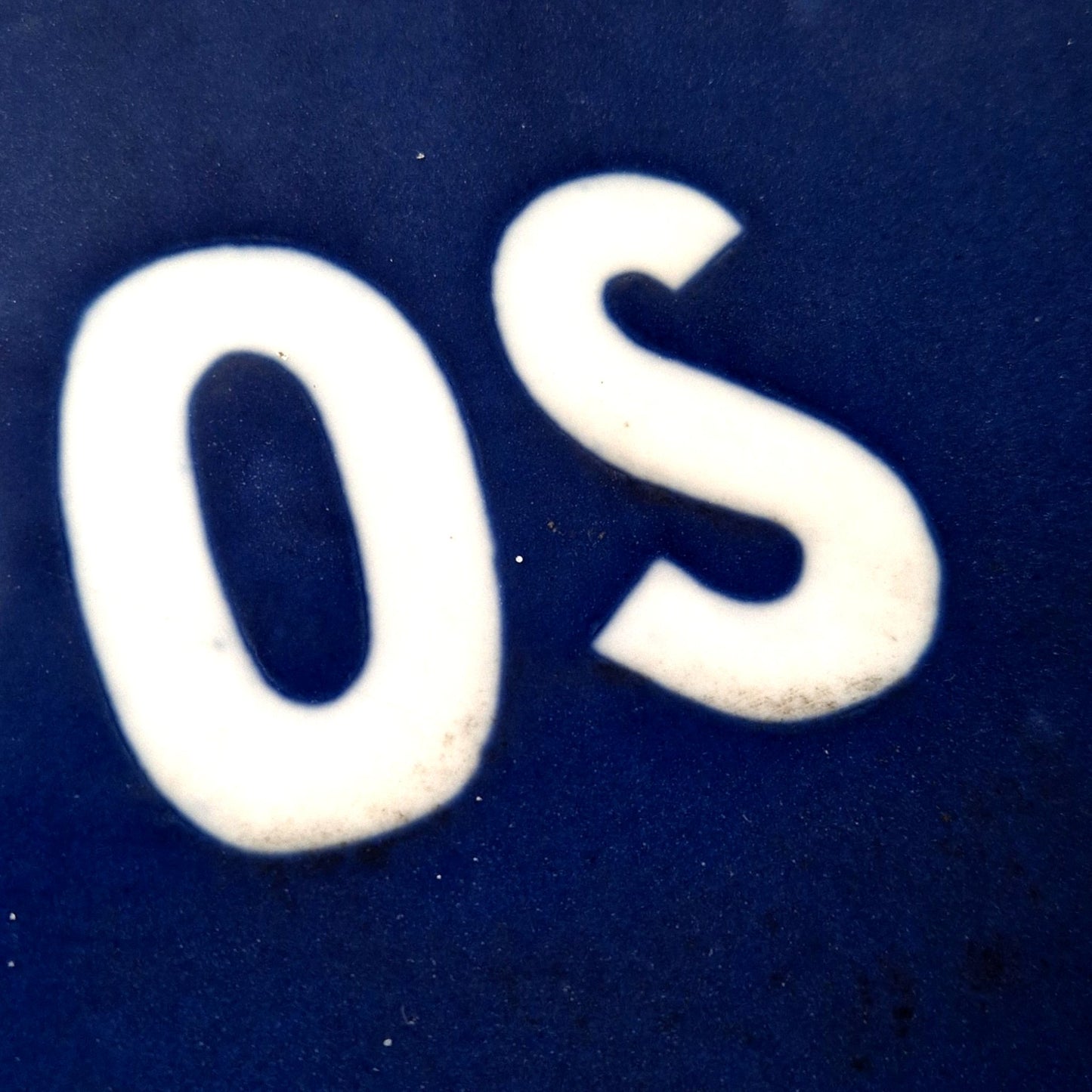 ceramic street sign rue du repos