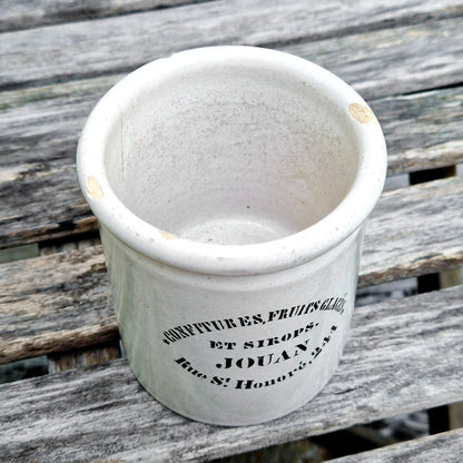 céramique ancienne jouan sirop confiture