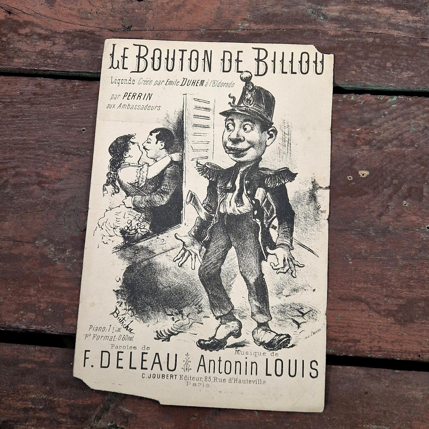 chanson cafe concert emile duhem 1895