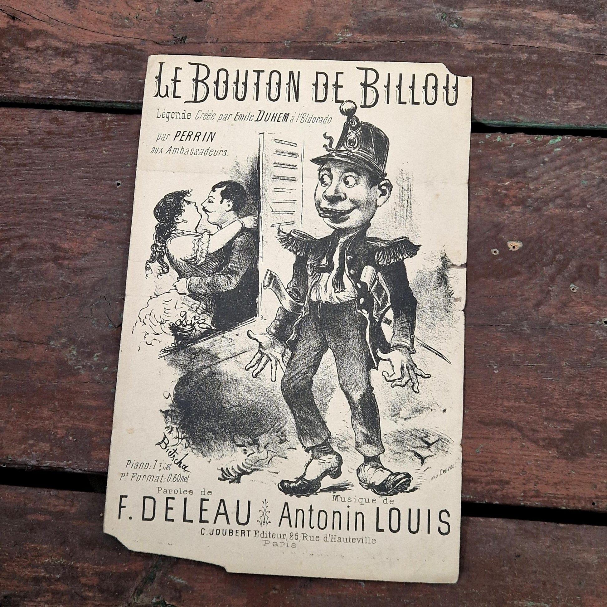 chanson cafe concert emile duhem 1895