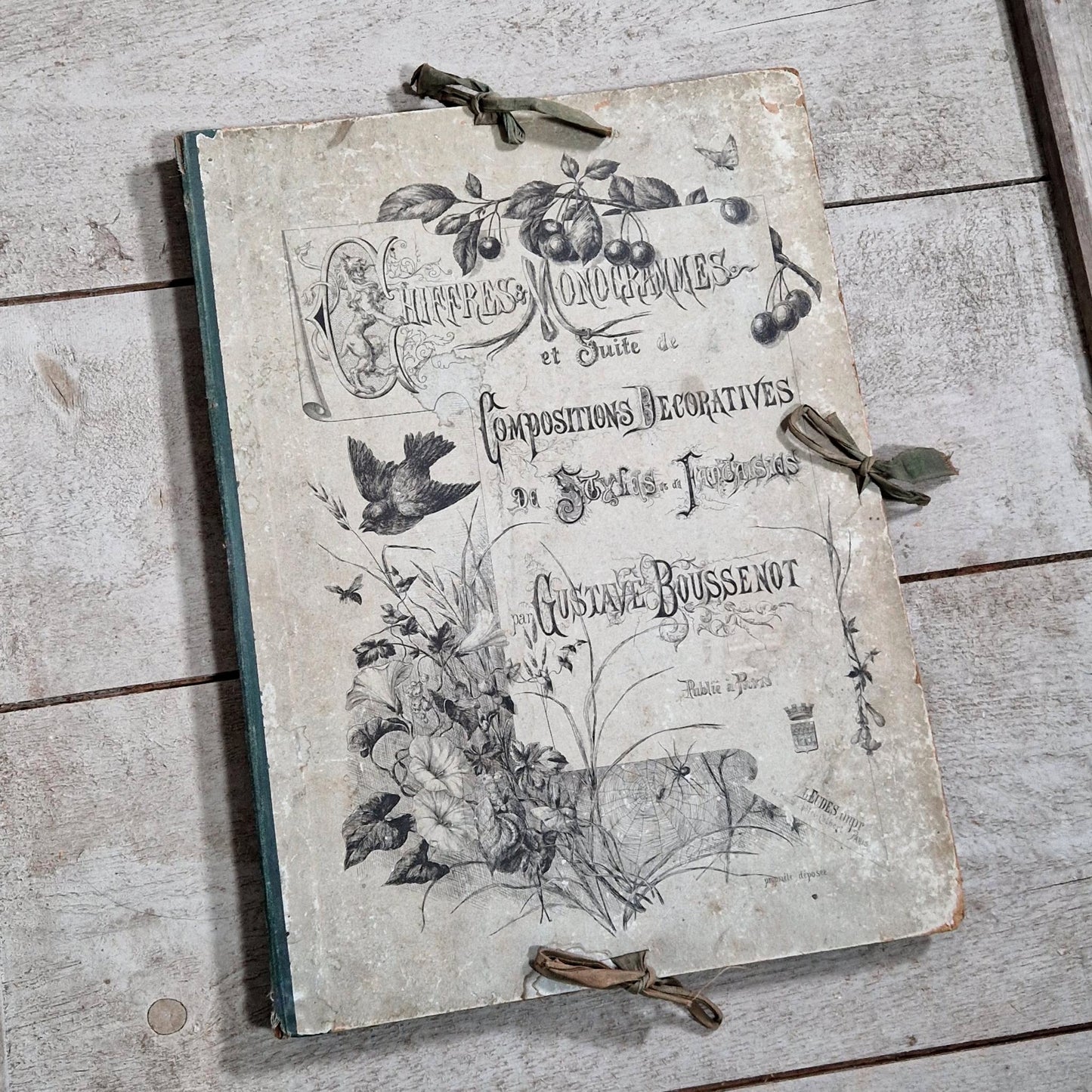 chiffres monogrammes gustave boussenot