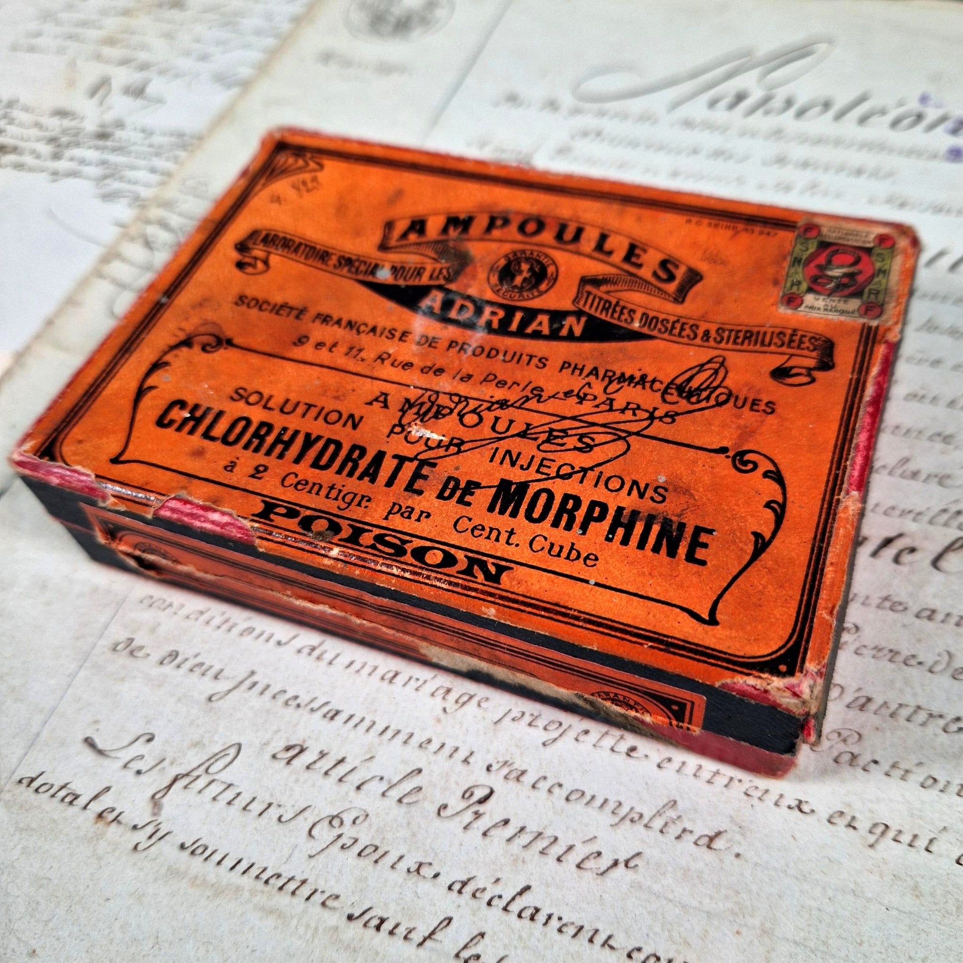 chlorhydrate de morphine poison