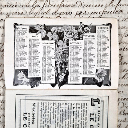 chromolithographie savon le chat