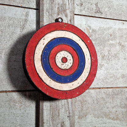 cible de bistrot ancienne en bois