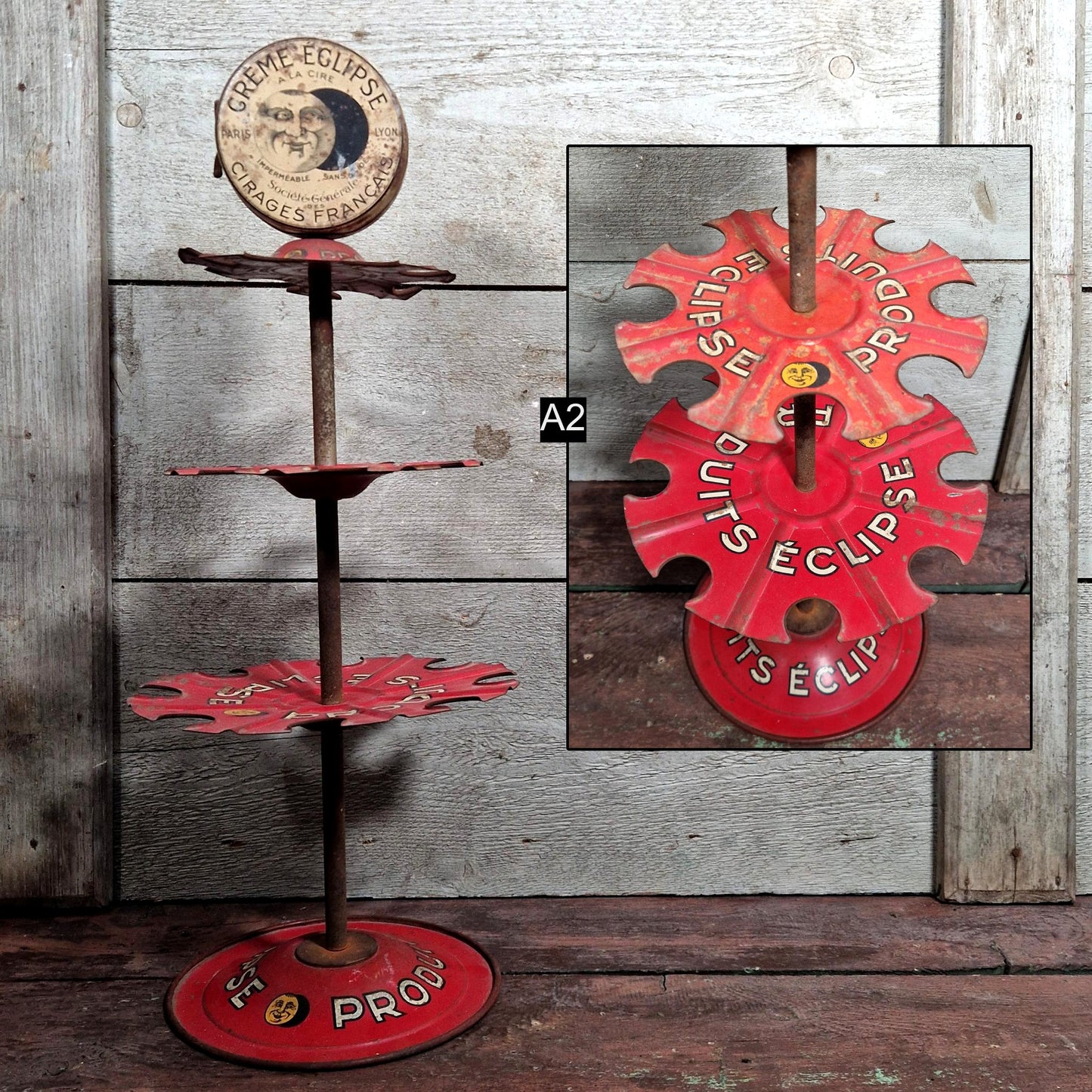 cirage eclipse présentoir rouge