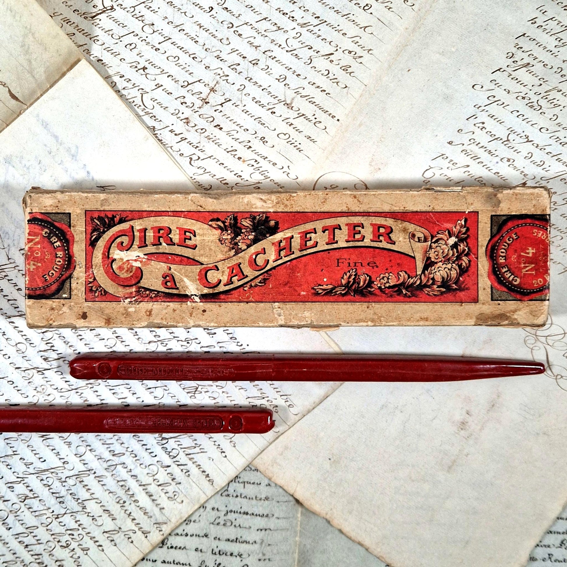 cire a cacheter fine n4 belle epoque