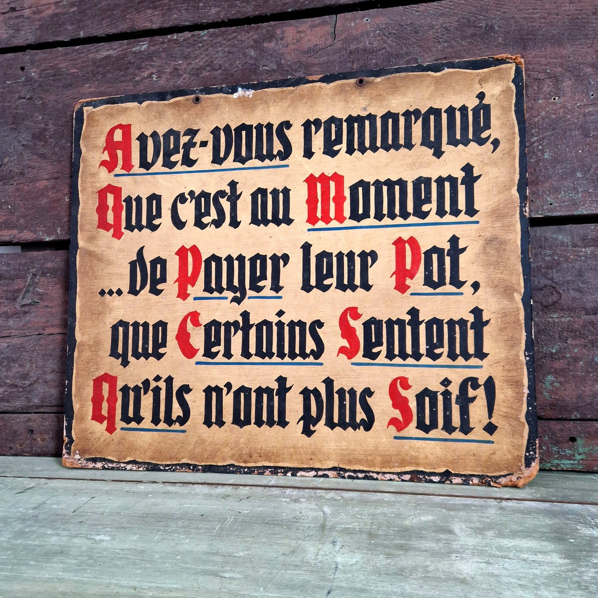 citation comptoir ancienne france