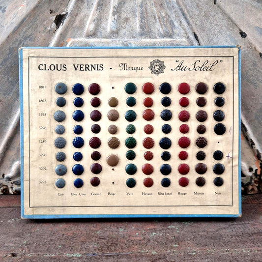 clous vernis au soleil carton publicitaire