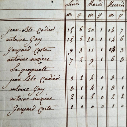 coal mine ledger la flaches 1809 cover