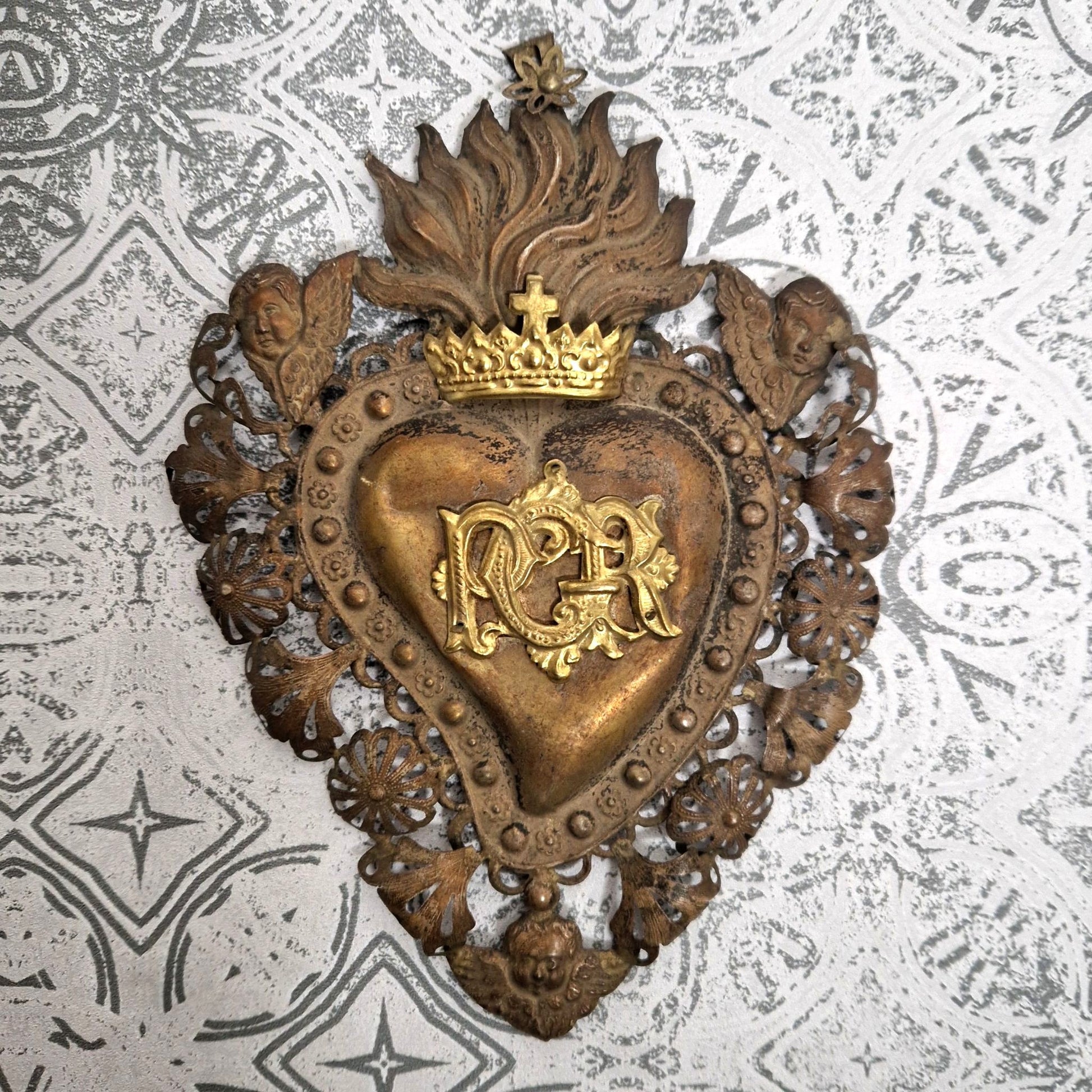 coeur votif pour grace recue