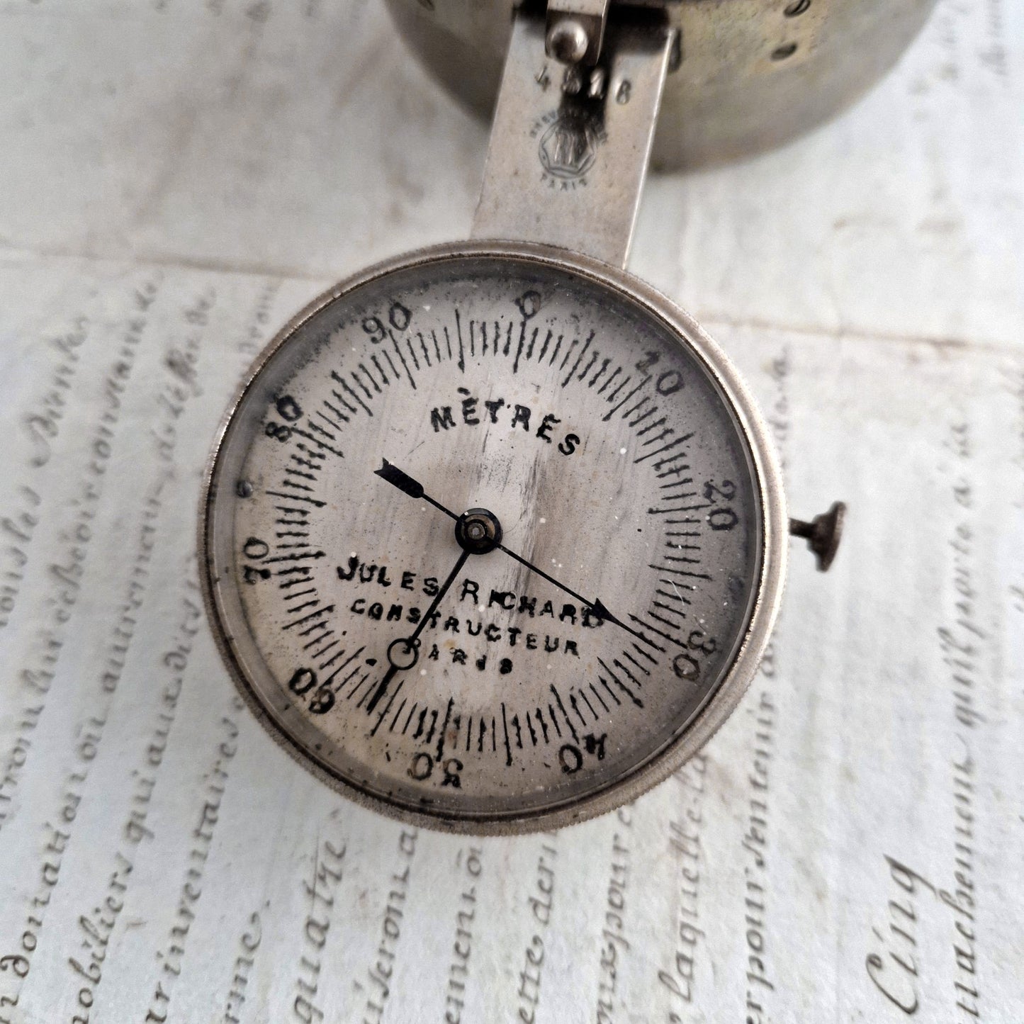 coffret anémometre vintage scientifique