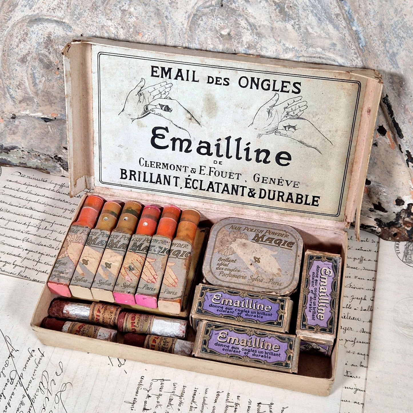 coffret cosmetique belle epoque geneve