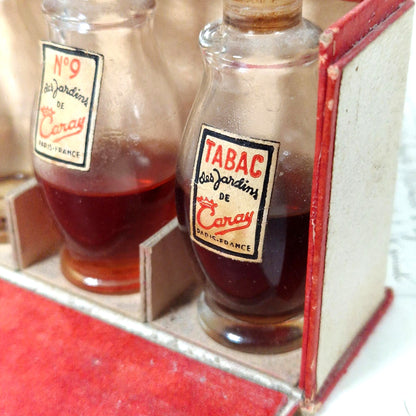 coffret flacons parfum 1930