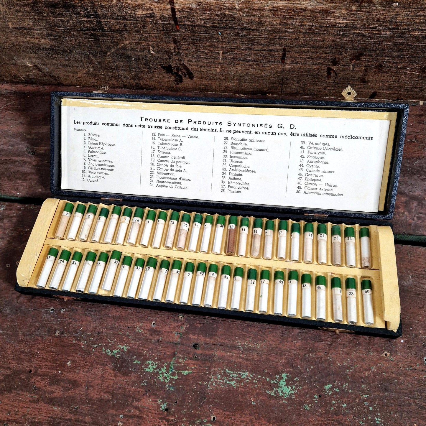 coffret homeopathie syntonises