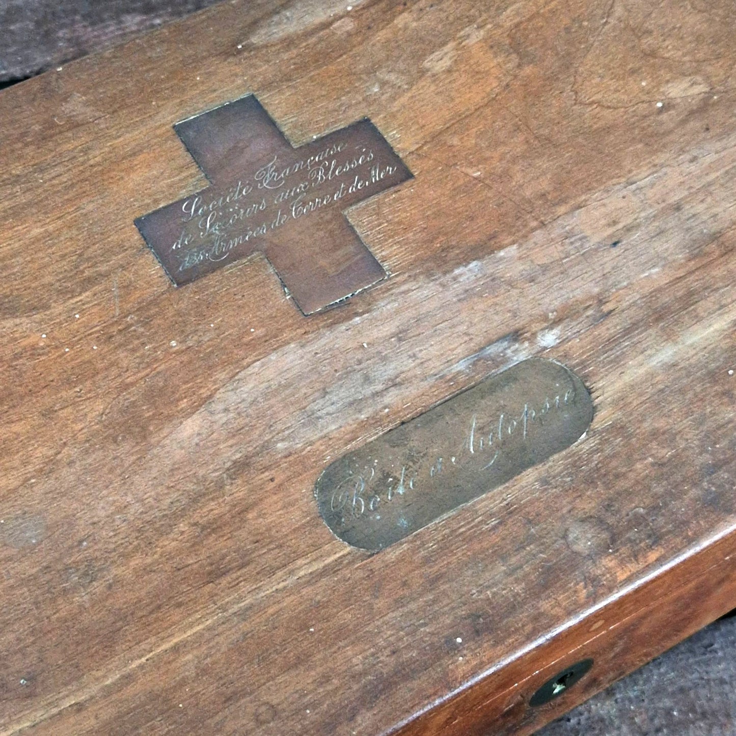 coffret instruments médicaux anciens