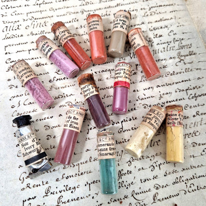 coffret pigments vitrifiables lacroix