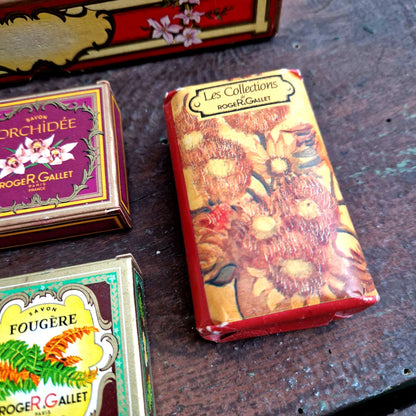 coffret savons vintage roger gallet parfum
