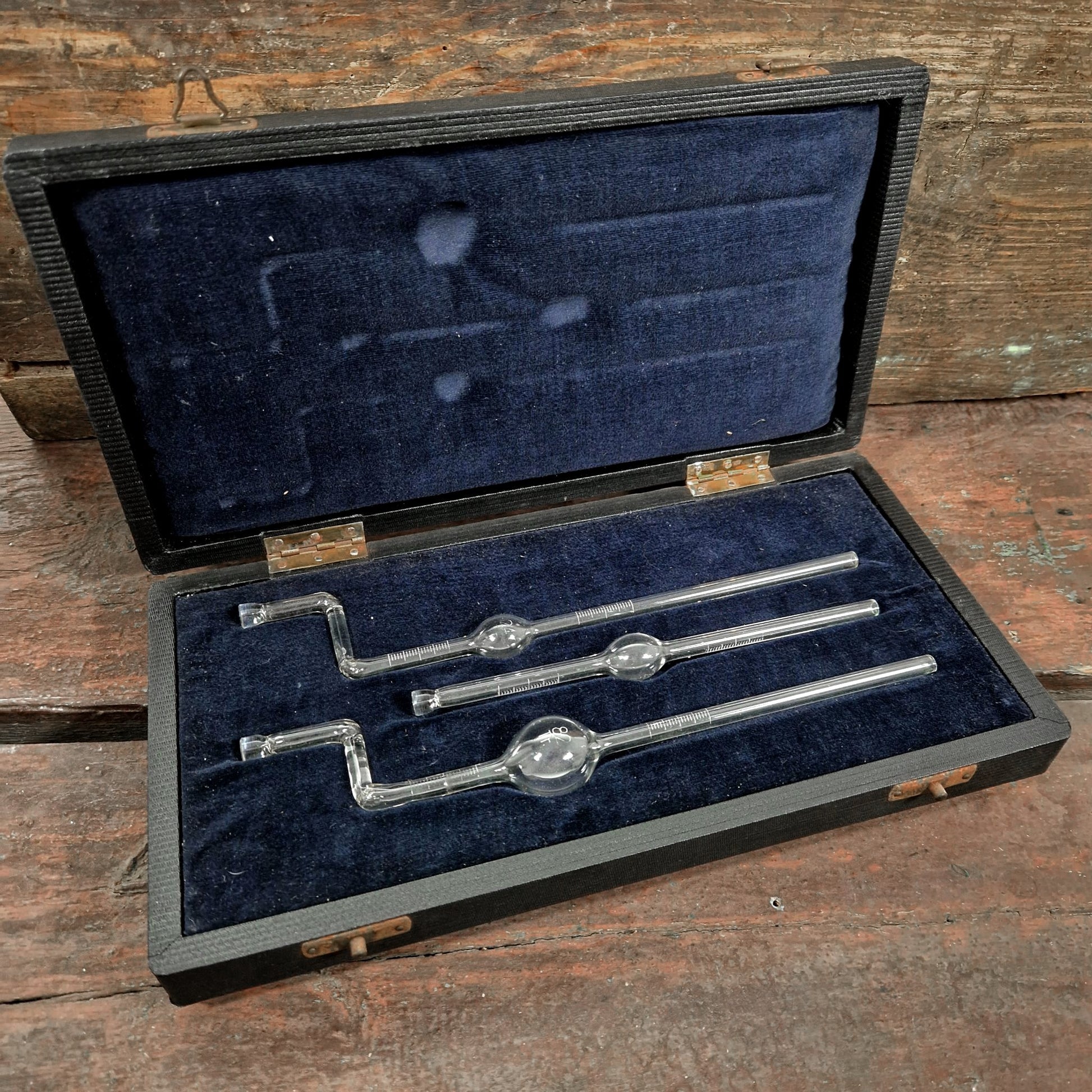 coffret de stalagmometres anciens