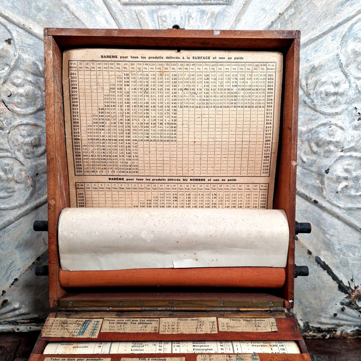 coffret substances medicales reglettes