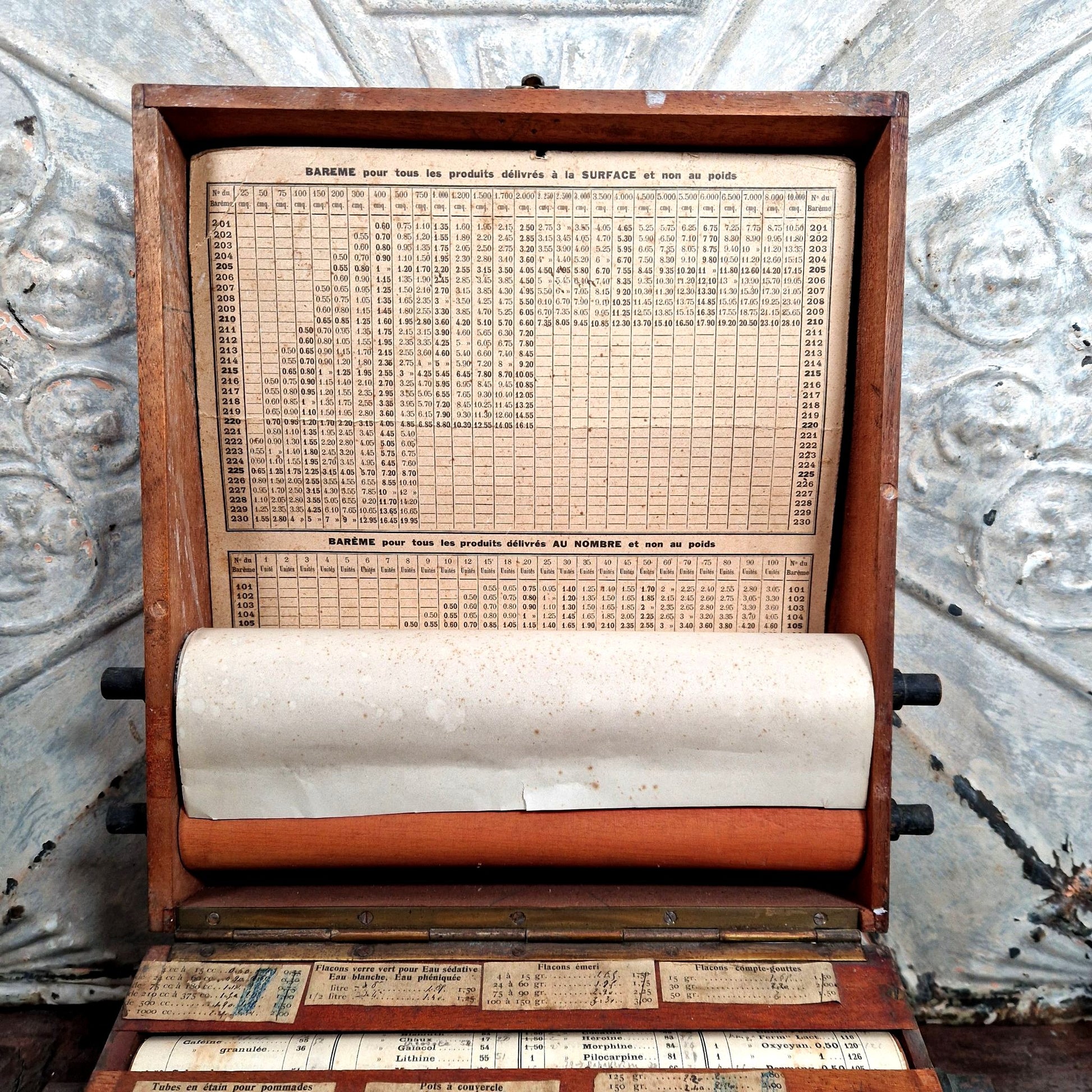 coffret substances medicales reglettes