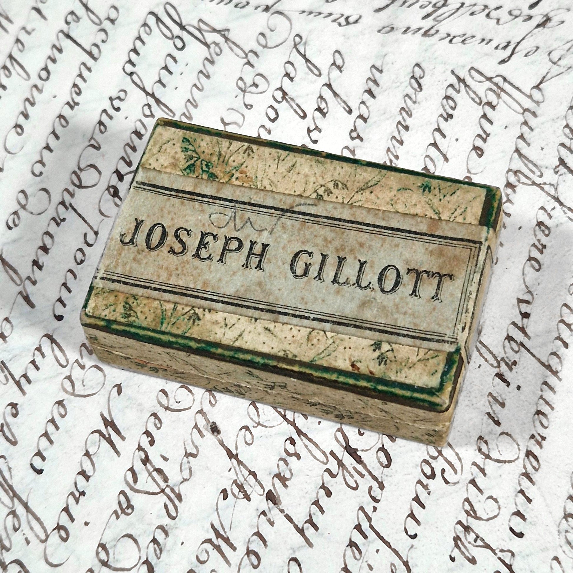 collection ecriture ancienne plumes joseph gillott