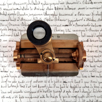 compte fils ancien laiton