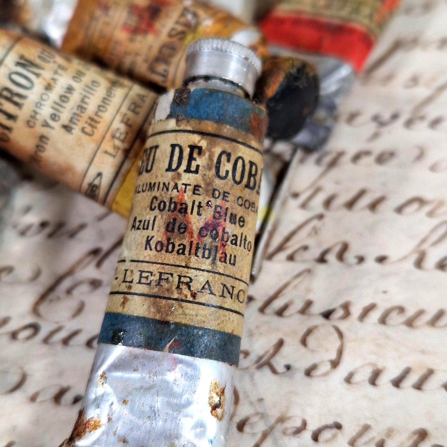 couleurs huile artiste lefranc