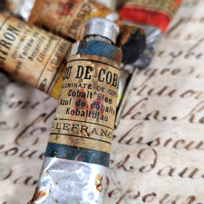 couleurs huile artiste lefranc