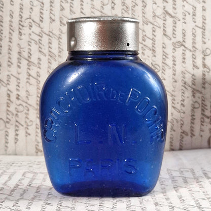 Crachoir de poche ancien - L.N Paris, vers 1900