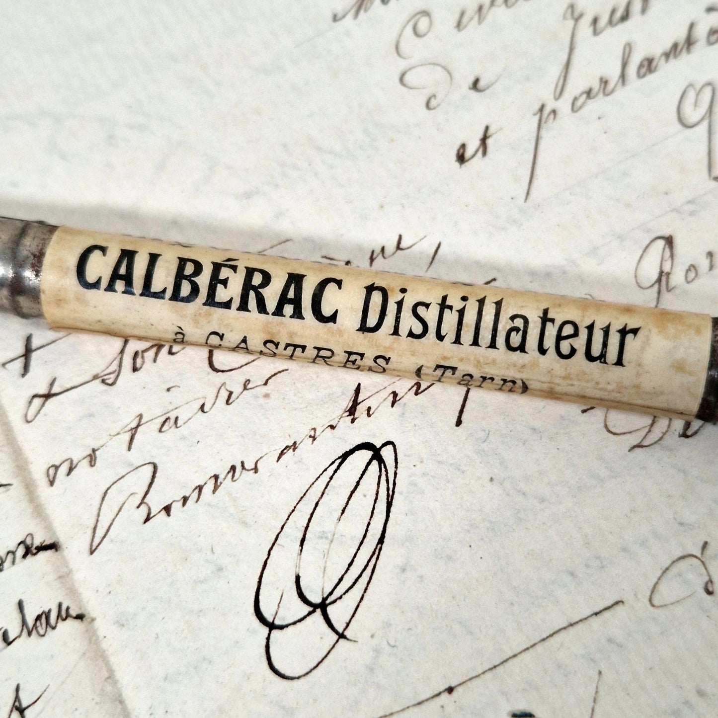 crayon plume publicitaire 1900