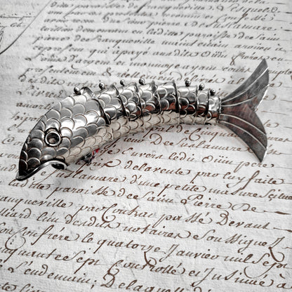 curieux décapsuleur poisson articulé