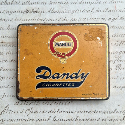dandy cigarettes tin box