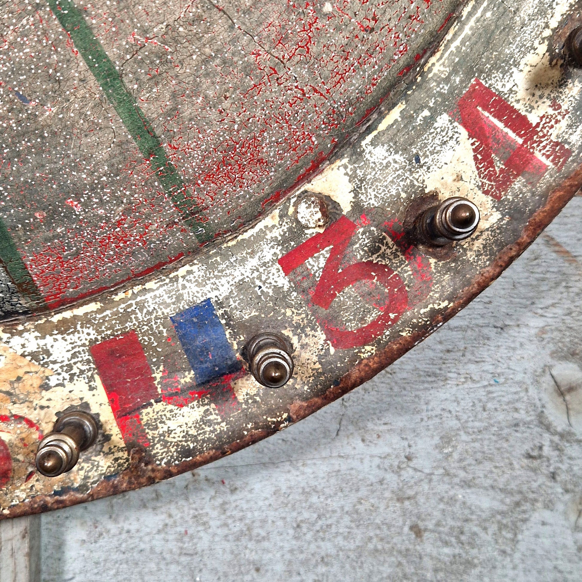 decor mural roue foraine 1900