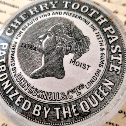 dentifrice ancien cherry tooth paste