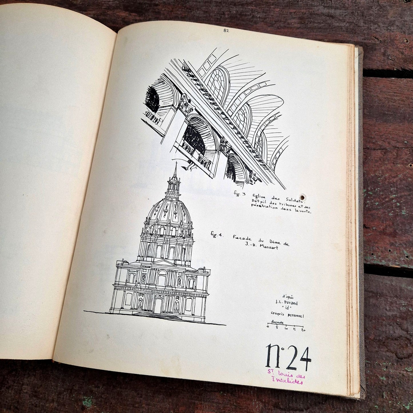 dessins architecture et archéologie