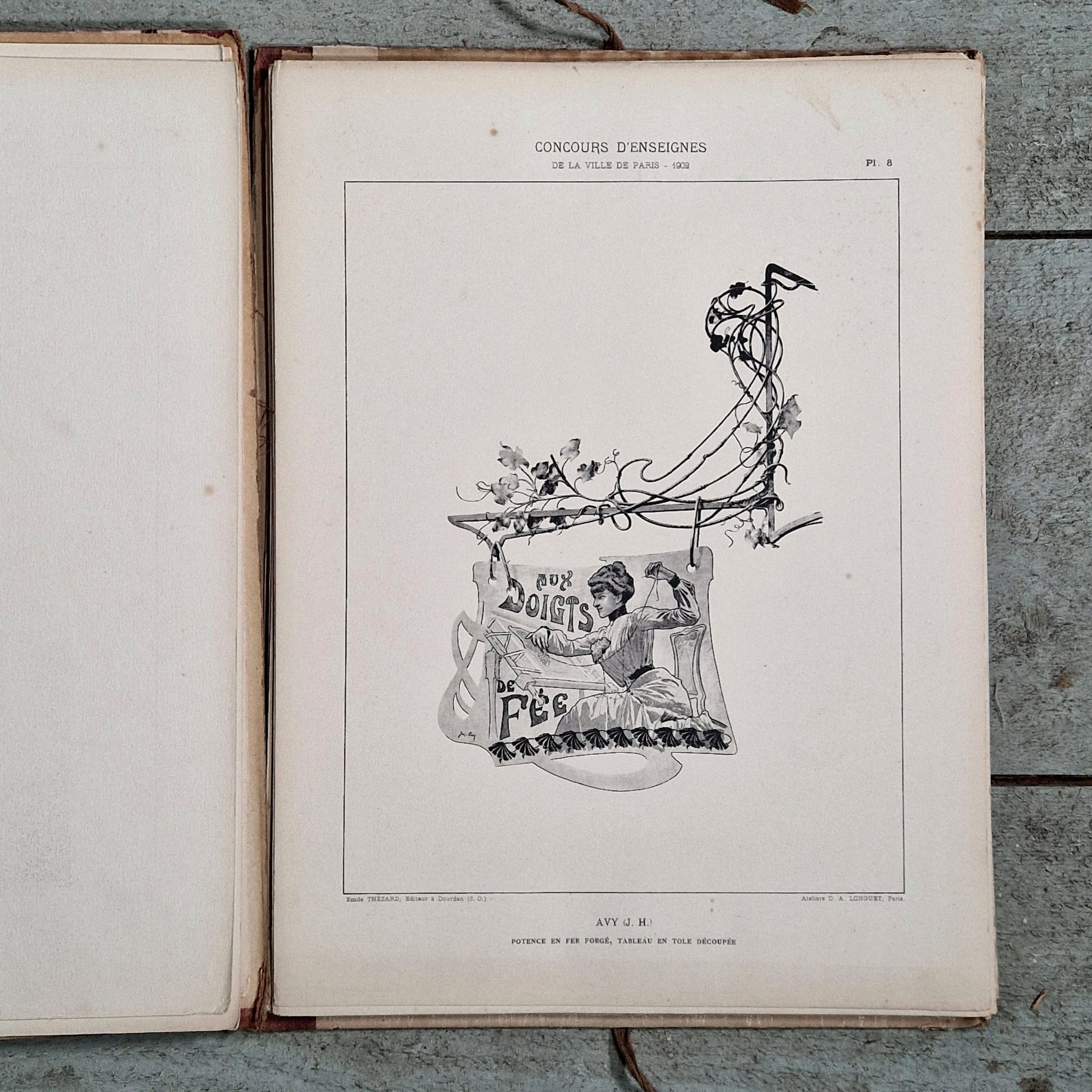 devantures belle epoque concours 1902