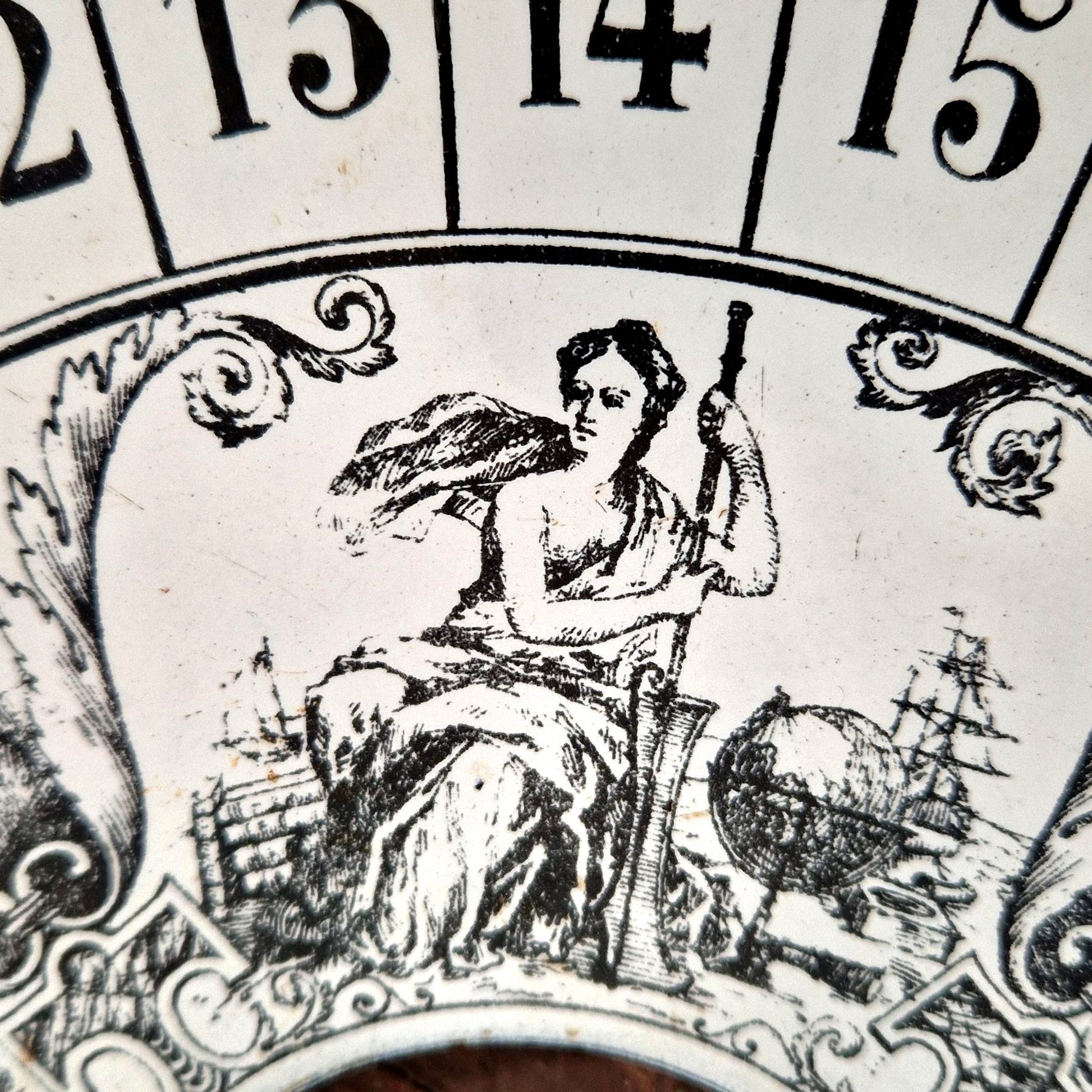 disque collecteur emaillé tabac